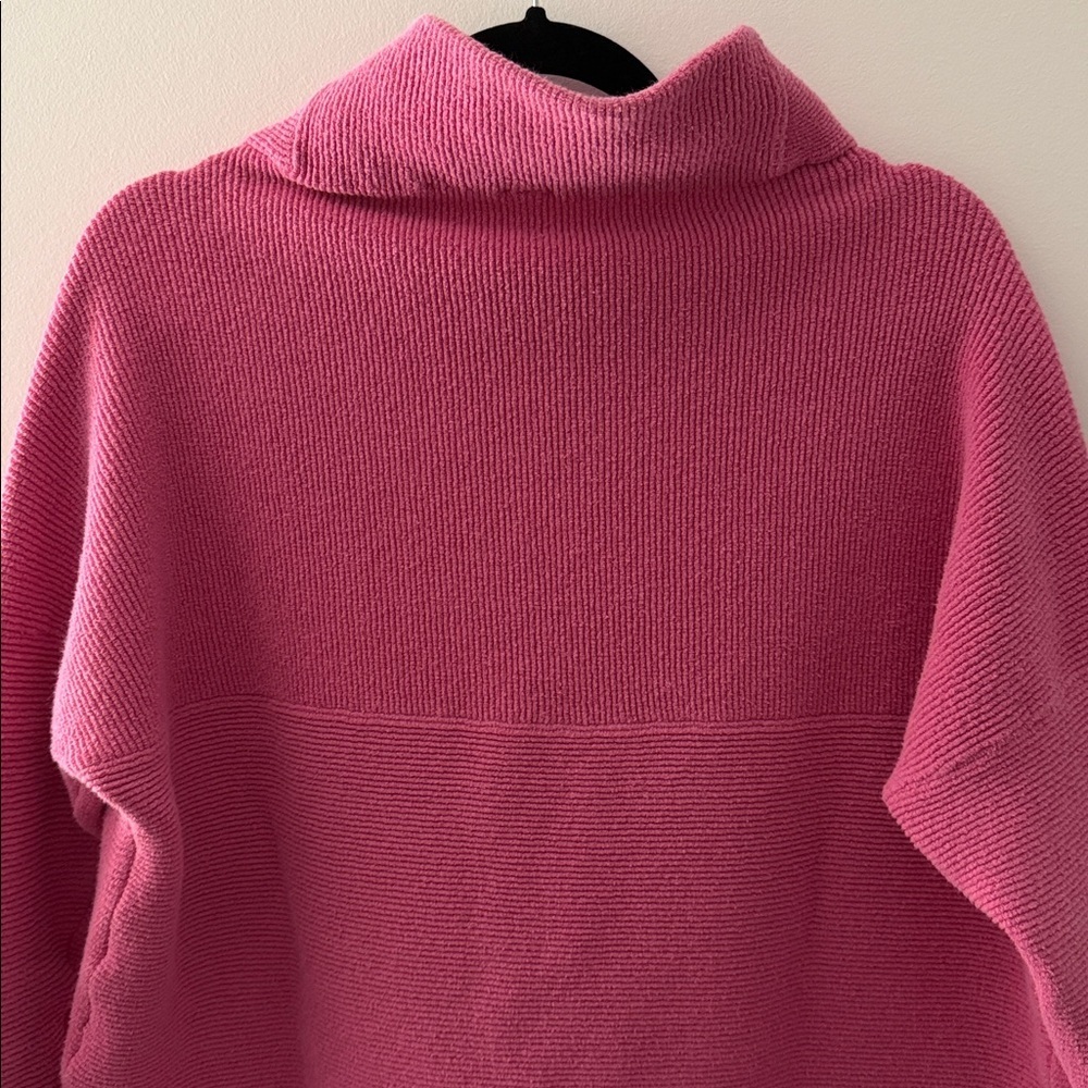 Free People Pink Slouchy Ottoman small - Picture 6 of 6